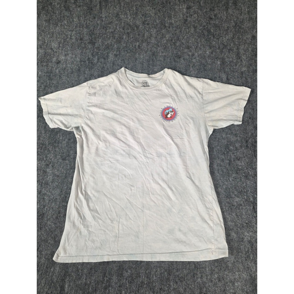 Bucees Shirt Mens Large White Buc-ees 1982 Beach Starfish Graphic T-Shirt Beaver